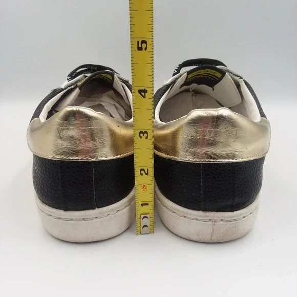 Vintage Havana VH Flair Women's 10 Black Gold Grey White Sneakers Shoes - Picture 12 of 12